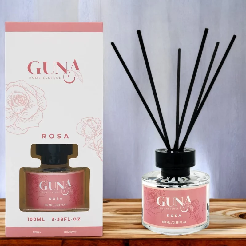 Lot de 6 (soit 3,38€ pièce) : Mikado Essential 100ml ROSE - Guna