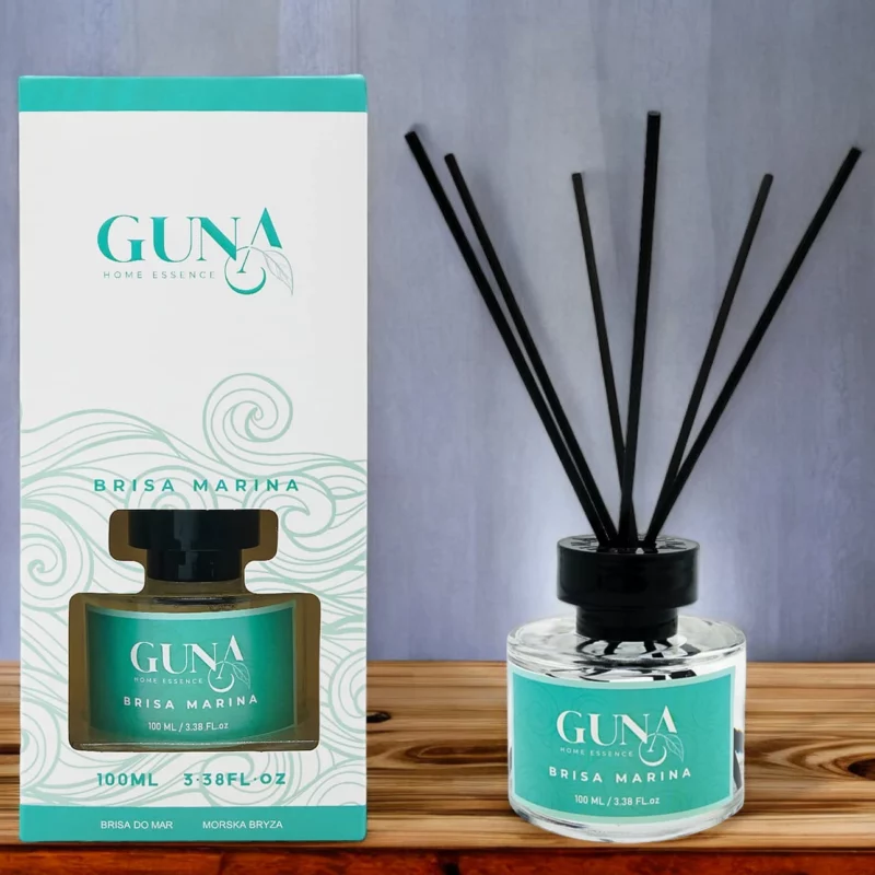 Lot de 6 (soit 3,38€ pièce) : Mikado Essential 100ml BRISE MARINE - Guna