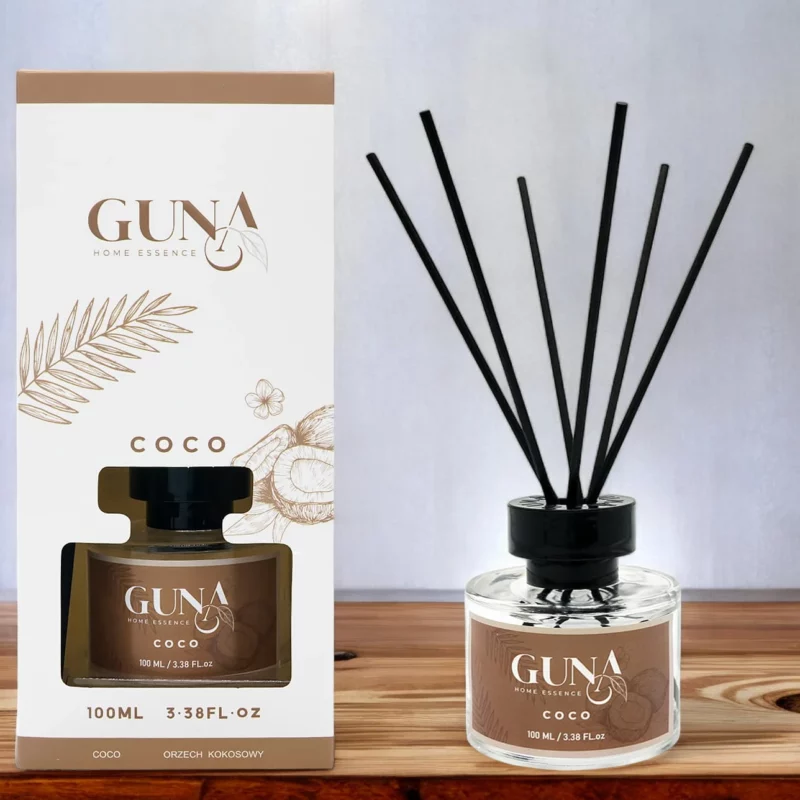 Lot de 6 (soit 3,38€ pièce) : Mikado Essential 100ml COCO - Guna