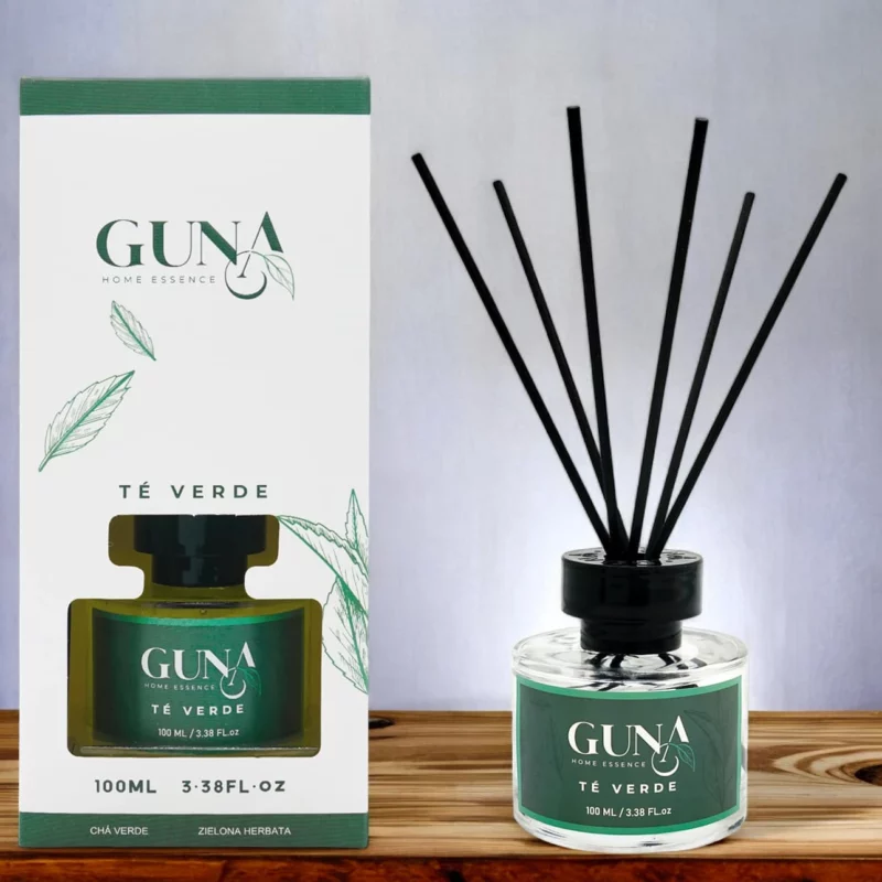 Lot de 6 (soit 3,38€ pièce) : Mikado Essential 100ml THÉ VERT - Guna