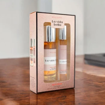 Lot de 12 : Soit 4,90€ Le Coffret de 2 Eaux de Toilette Générique femme La Vida Bella - 37ml + 20ml