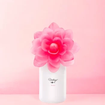 Carton de 6 (Soit 3,95€ L'unité) Fleur d’Ambiance Parfumée à La Rose – Image 2