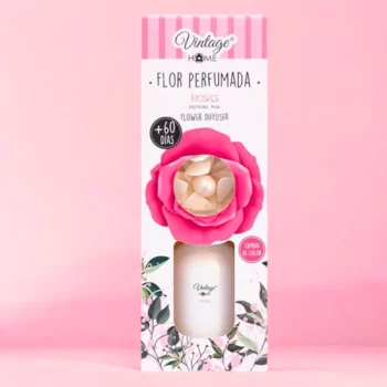 Carton de 6 (Soit 3,95€ L'unité) Fleur d’Ambiance Parfumée à La Rose – Image 3