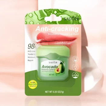 Lot de 12 (0,98€ pièce) : Baume à Lèvres à l'AVOCAT 7g - Sadoer – Image 2