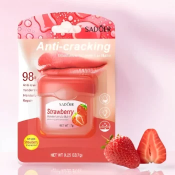 Lot de 12 (0,98€ pièce) : Baume à Lèvres à la FRAISE 7g - Sadoer – Image 2