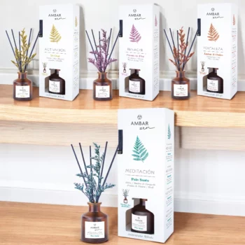 Mélange de 4 Parfums Différents (soit 3,31€ pièce) : Mikado Collection Zen - Ambar