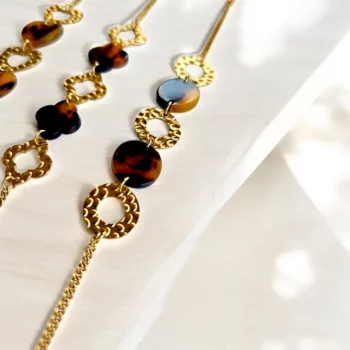Lot de 6 (2€ unité) : Bracelet Doré - Acier Inoxydable - Bon Mélange – Image 2