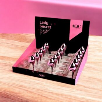 Précommande : Présentoir de 14 eaux de toilette + 1 Testeur Lady Secret Pink - AQC Fragrance – Image 2