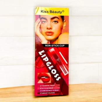 Présentoir de 48 (soit 1,55€ l'unité) Brillant à Lèvres NON-STICK CUP - Kiss Beauty – Image 4