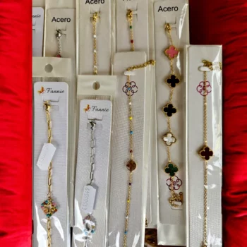Lot de 27 (1€ unité) : Bracelet Doré Et Argenté En Acier Inoxydable- Photo conforme – Image 4