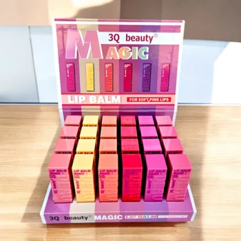 Présentoir de 24 (soit 0,93€ l'unité) Baume à Lèvres MAGIC Rosé - 3Q Beauty