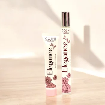 Ensemble de 12 (Soit 1,72€ Pièce) : Coffret 2 Pièces Élégance Créme de Corps et Mini Eau de Toilette – Image 4