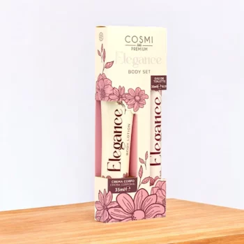Ensemble de 12 (Soit 1,72€ Pièce) : Coffret 2 Pièces Élégance Créme de Corps et Mini Eau de Toilette – Image 3