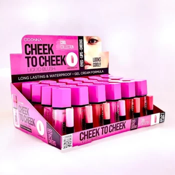 Présentoir de 24 (0,75€ pièce) : Blush Liquide Cheek to Cheek - D'Donna