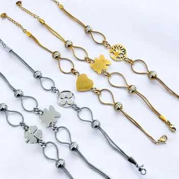 1,55€ 📦 Super Pack Ouverture de Boutique : Mélange de 600 Bijoux Haute Qualité – Acier Inoxydable - +ou- 4200€ à La Revente – Image 57