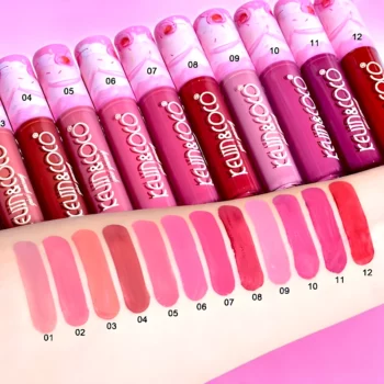 Présentoir de 6 (soit 4,50€ le coffret de 4) Gloss à Lèvres FOUR CHERRY CREAM CAKE - Kevin & Coco – Image 2