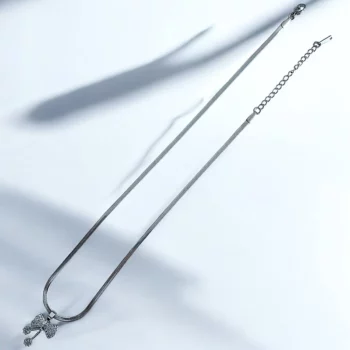 Lot de 12 (1,95€ Pièce) : Mélange De Colliers avec Pendentifs Argentés - Acier Inoxydable – Image 2
