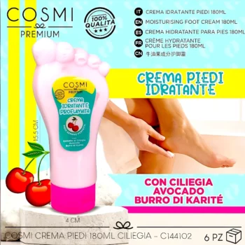 Crème Hydrayante pour Pieds à la CERISE – Cosmi Premium – Image 2