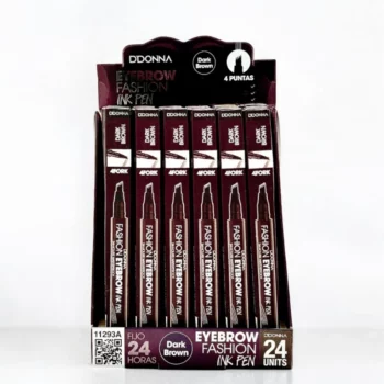 Présentoir de 24 (soit 0,93€ unité) : Eyebrow Ink Pen Sourcils - D'Donna – Image 4