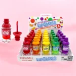 Présentoir de 25 (soit 1,05€ l'unité) : Brillants à Lèvres Parfum de Soda - Leticia Well