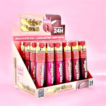 Pack de 24 (soit 1,12€ l'unité) Gloss à lèvres BIGGER 24H - D'Donna