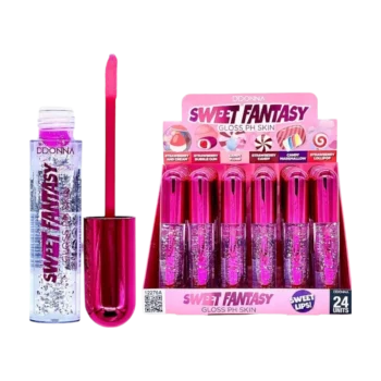 Pack de 24 (soit 0,87€ l'unité) Sweet Fantasy Gloss PH Skin - D'Donna – Image 2