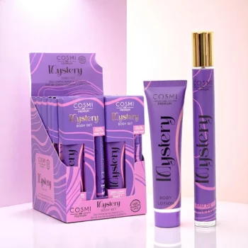 Ensemble de 12 (Soit 1,72€ Pièce) : Coffret 2 Pièces Mystery Créme de Corps et Mini Eau de Toilette – Image 2