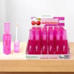 Présentoir de 24 (soit 0,99€ l'unité) : Brillant à Lèvres Cerise - Leticia Well