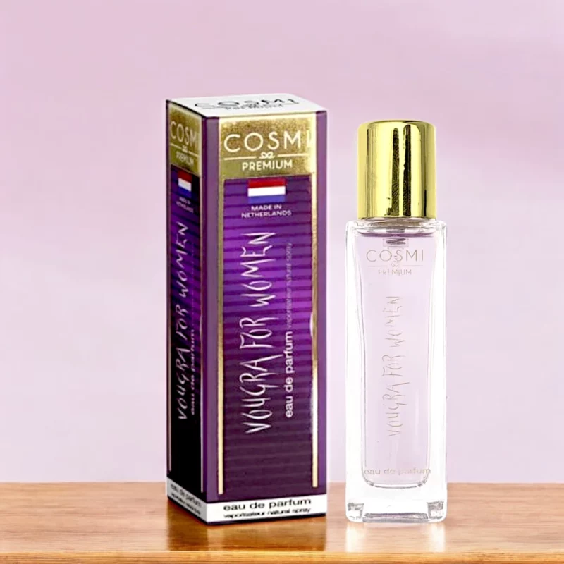 Lot de 5 (soit 0,80€ pièce) : Eau de Parfum Femme 15ml "Vougra for Women" - Cosmi Milano