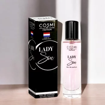 Lot de 12 (soit 1,65€ pièce) : Eau de Parfum Femme 15ml "Lady Sue" - Cosmi Milano