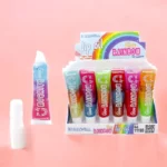 Présentoir de 24 (0,87€ pièce) : Huile pour les Lèvres GLOW RAINBOW Super Hydratante