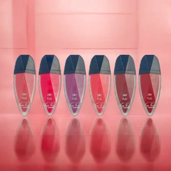 Présentoir de 24 (soit 0,85€ unité) : Brillants à lèvres MATTE FIJO 24H - Easy Paris