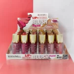 Présentoir de 24 (1,50€ pièce) : Blush Liquide pour Lèvres & Joues - Leticia Well