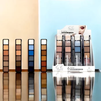 Présentoir de 24 (soit 1.13€ l'unité) : Palette d'Ombres à Paupières - Easy Paris – Image 2