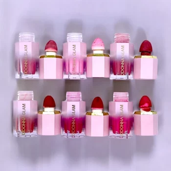 Présentoir de 24 (1,18€ pièce) : Blush "3 en 1" Joues, Lèvres et Paupières - D'Donna – Image 2