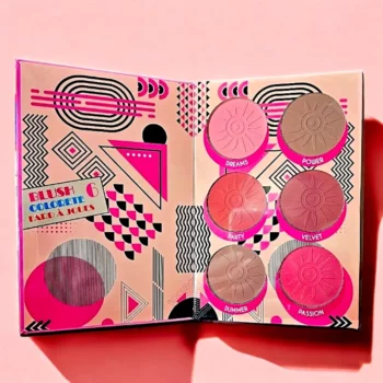 Livre de 43 Maquillages Blushs, Illuminateurs, Poudres, Ombres - Leticia Well – Image 4