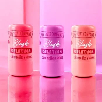 Présentoir de 24 (3,10€ pièce) : Blush GELATINA en Stick 3 Parfums Lèvres & Joues - THE FRUIT COMPANY – Image 5
