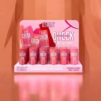 Présentoir de 24 (1,50€ pièce) : Blush en Stick - USHAS CHEEK – Image 3