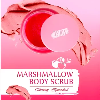 Gommage Corps Marshmallow Cherry Spécial 250ML - USHAS – Image 3