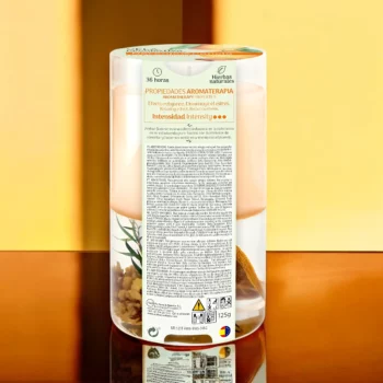Lot de 3 (soit 3,98€ pièce) : Bougie Cannelle Orange 130g - AMBAR BOTANIQUE – Image 3