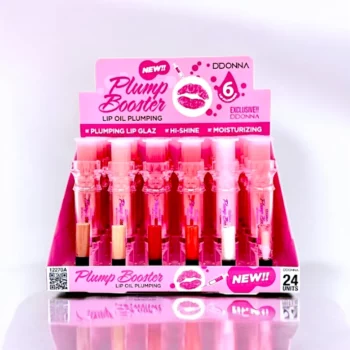 Présentoir de 24 (1,80€ pièce) : Brillants à Lèvres Plump Booster - D'Donna