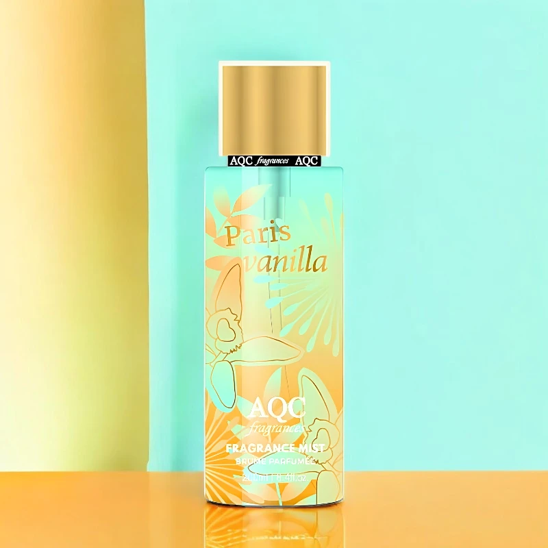brume corporelle aqc fragrance mist prix grossiste paris vanille Brumes Corporelle Paris Vanille 250ml - AQC fragrances – Image 1