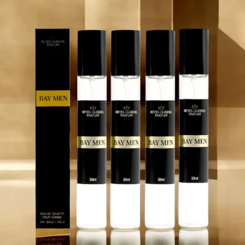 Lot de 10 (Soit 1,80€ pièce) : Eau de toilette générique homme Bay Men - Reyes Queens