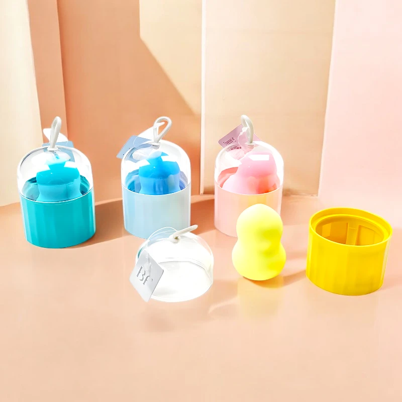 éponge de maquillage oeuf prix grossiste poussin Lot de 12 (soit 0,95€ Le Coffret) : Éponge de Maquillage Packaging Original – Image 1