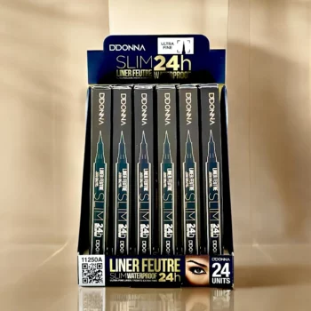 Présentoir de 24 (soit 0.73€ l'unité) : Eyeliner Feutre Slim Waterproof - D'Donna