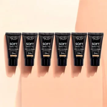 Présentoir de 24 (soit 1,13€ l'unité) Fonds de Teint Soft Matte - Easy Paris Cosmetics