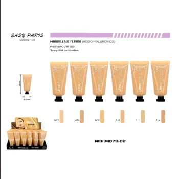 Présentoir de 24 (soit 0,98€ l'unité) Fonds de Teint ULTRA FRESH WEAR 24H - Easy Paris Cosmetics – Image 2