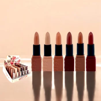 Présentoir de 24 (soit 0,87€ unité) : Rouge à Lèvres à l’Acide Hyaluronique – Finition Lisse - Easy Paris – Image 2