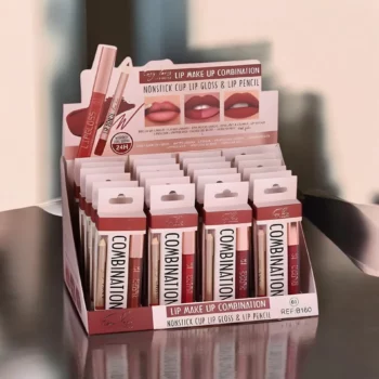 Présentoir de 24 (Soit 1,43€ Le Coffret) : Lip Make Up Combinaison 2 Pièces - Easy Paris – Image 2