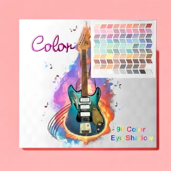 Présentoir de 6 (soit 5.70€ l'unité) : Palette Ombres à Paupières 90 Teintes - Leticia Well – Image 2